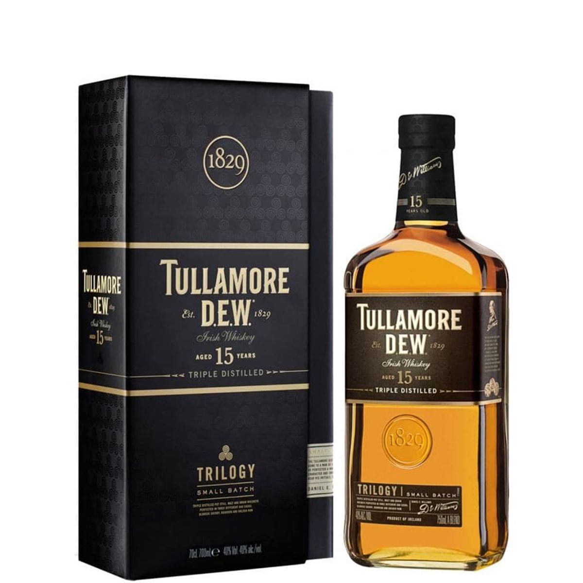 Tullamore Dew "Trilogy" 15 Yo Fl 70