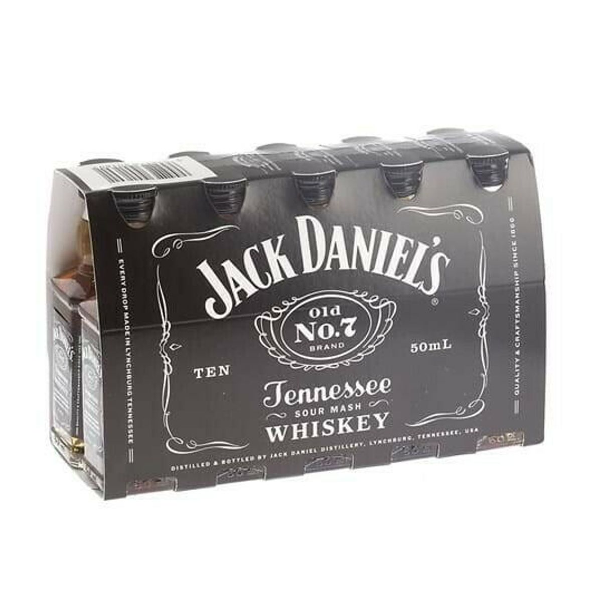 Jack Daniel's Old No.7 Whiskey 10 x 5cl