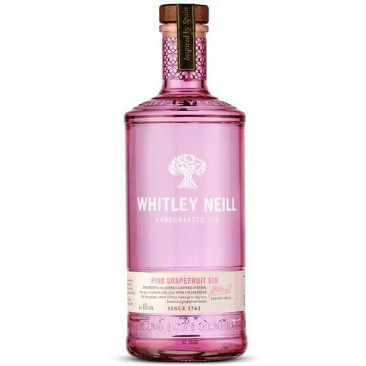 Whitley Neill Pink Grapefruit Gin Fl 70