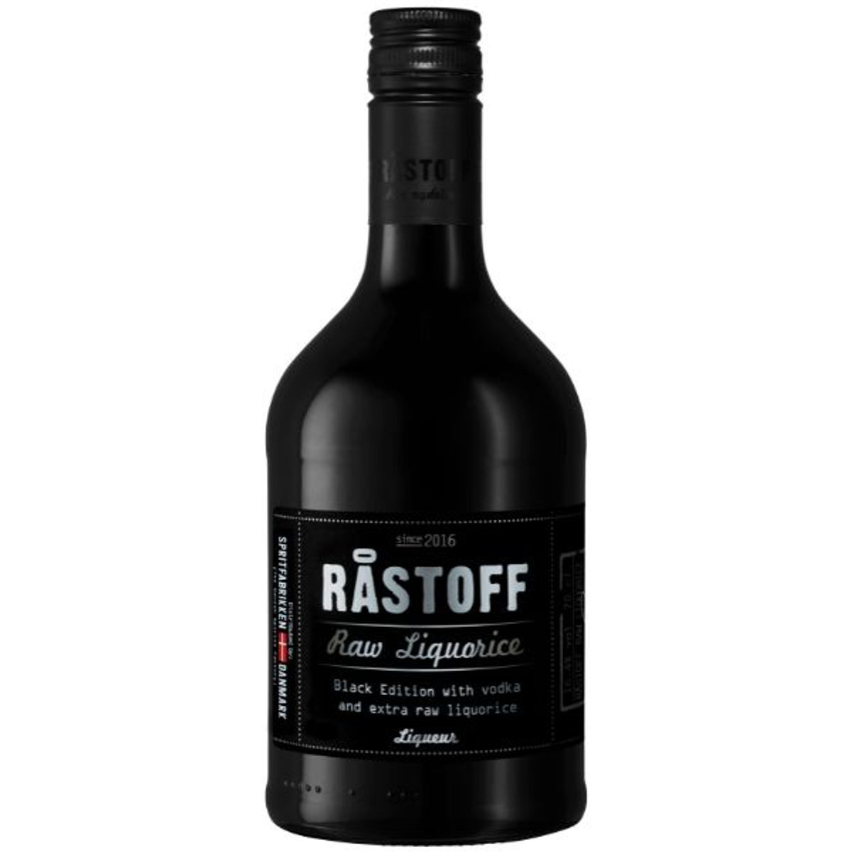 Råstoff Raw Liquorice Black Edition Fl 70