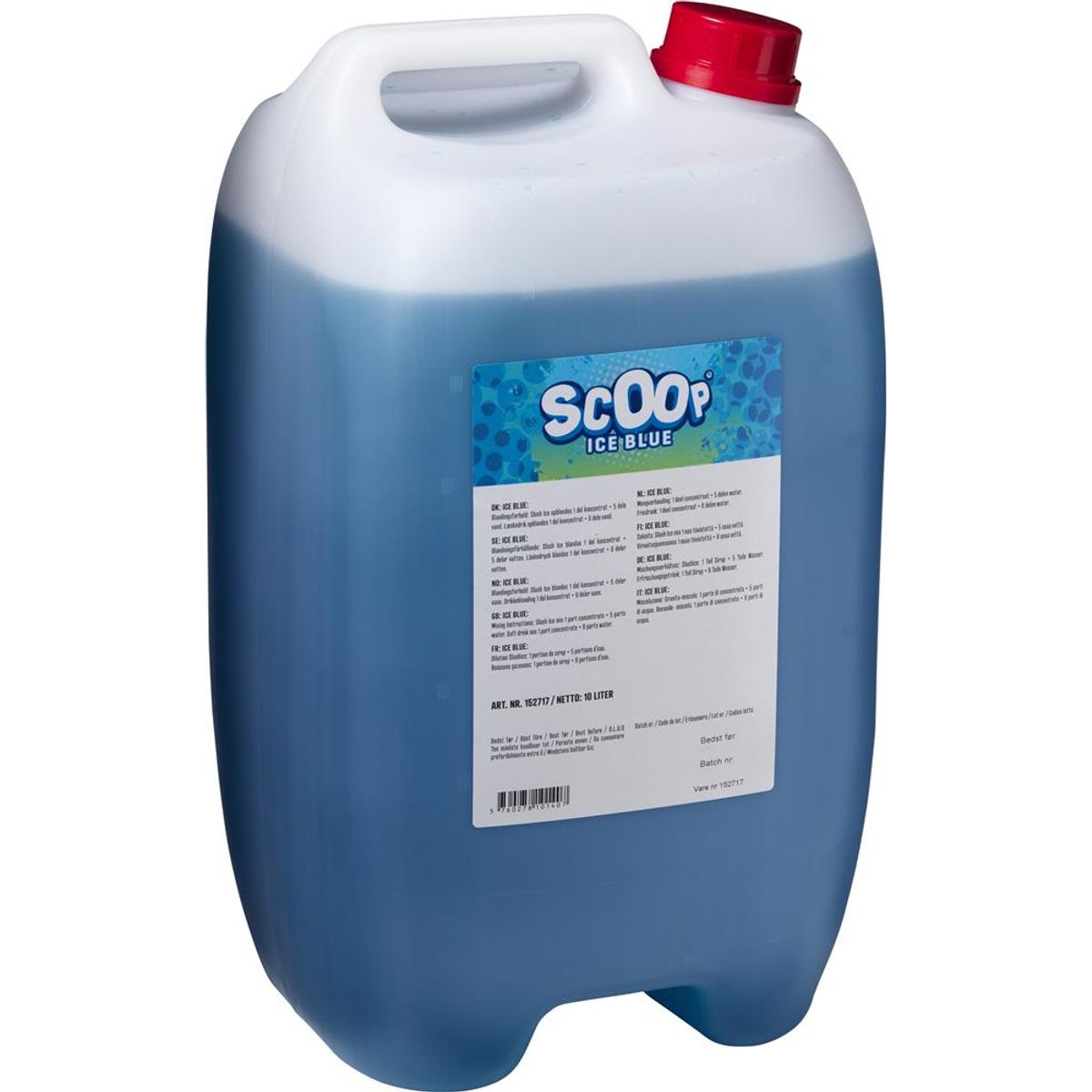 Scoop Slushice Koncentrat Ice Blue, 10l