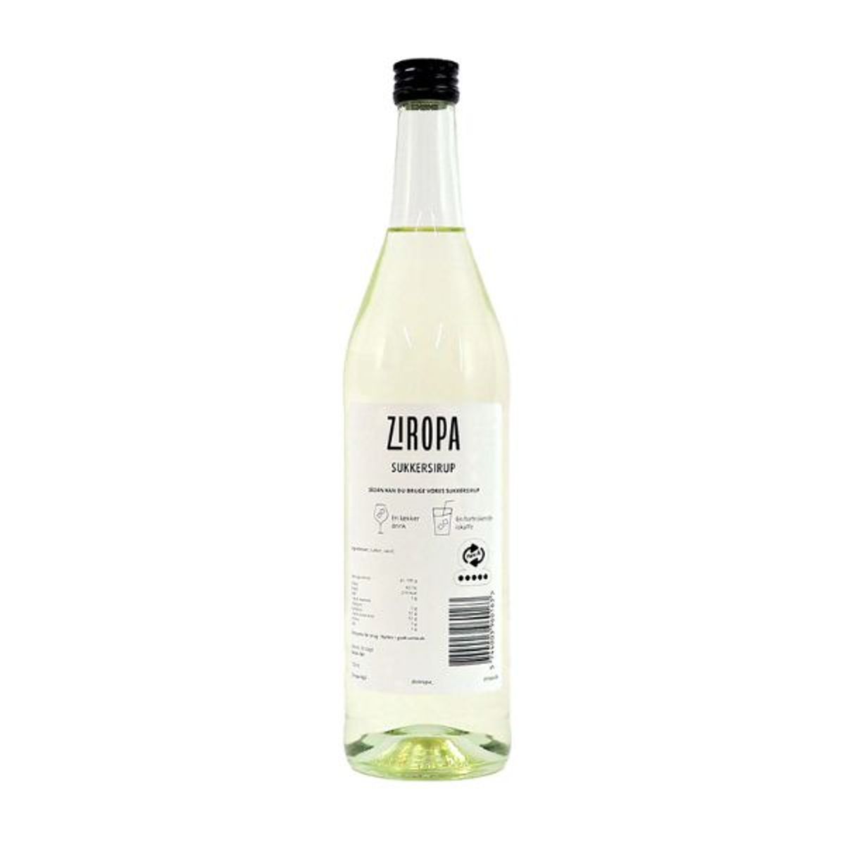 Ziropa Dansk Sukker Sirup Fl 70