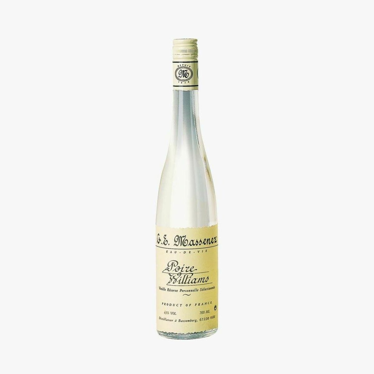 Massenez Eau De Vie Poire Williams Fl 70