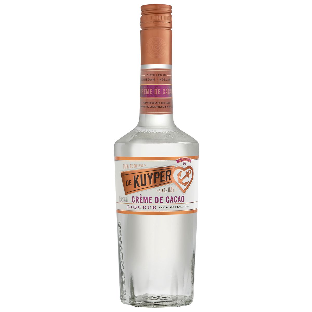 De Kuyper Liqueur Creme De Cacao White Fl 70