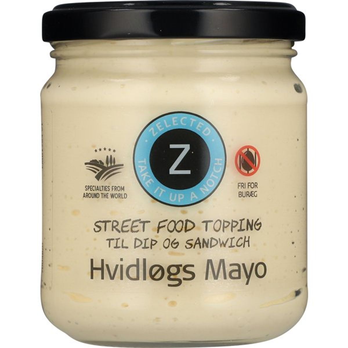 Hvidløgs Mayo 180g Zelected