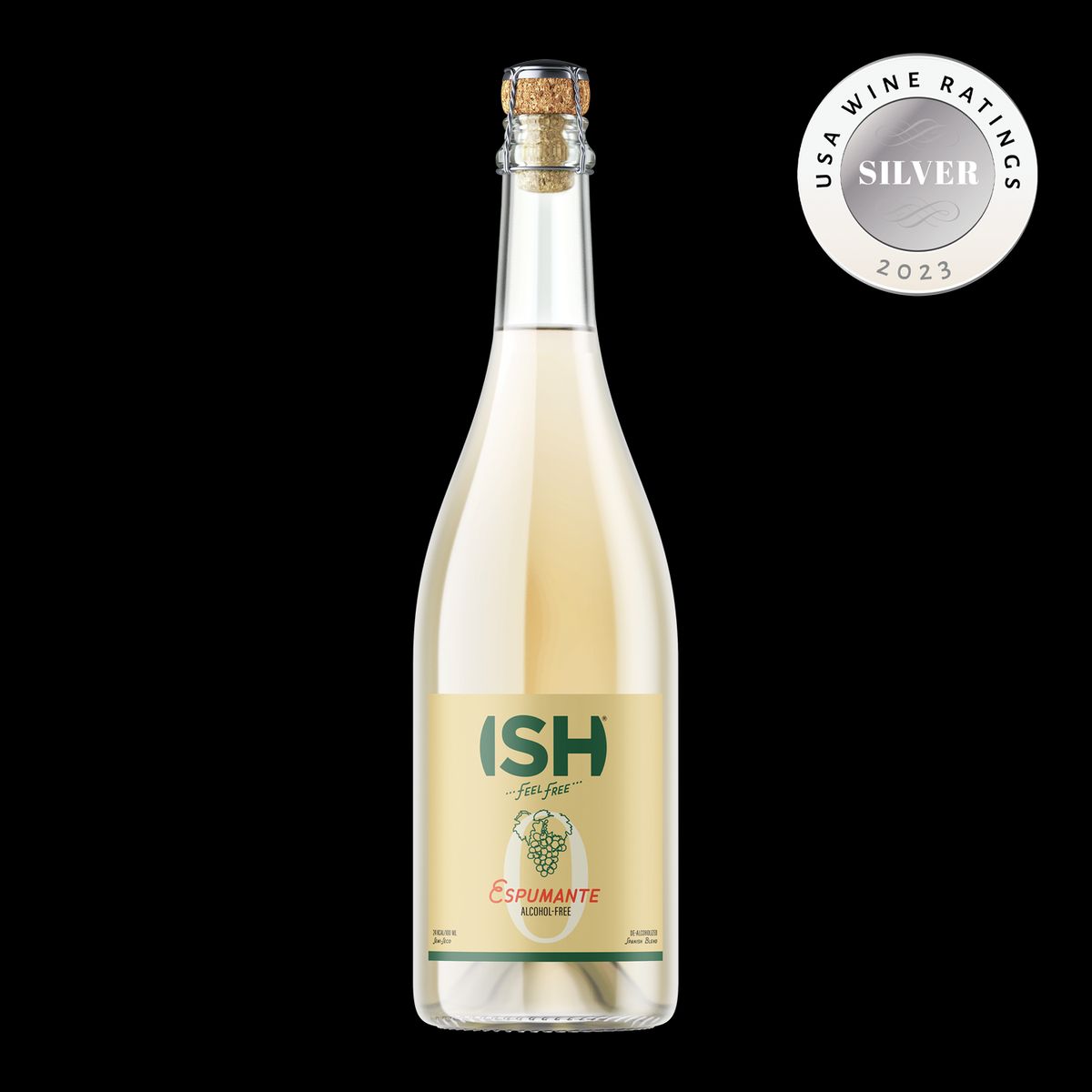 Chateau Del Ish Sparkling Espumante, Alkoholfri 75 Cl