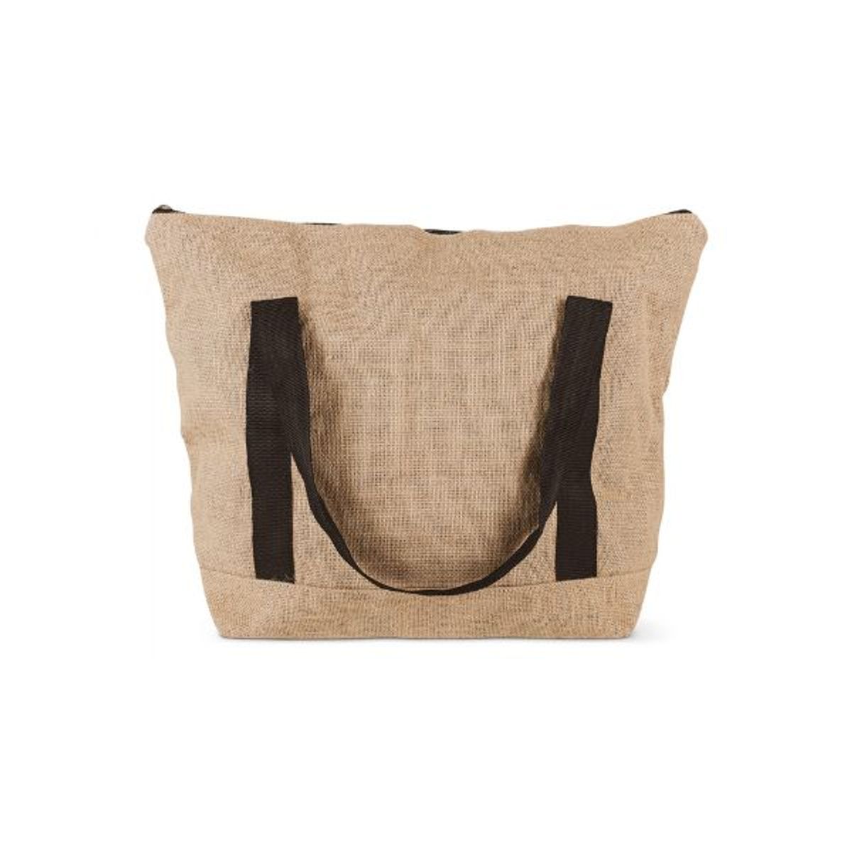 Strandtaske Jute By Bercato ® H:40,L:35,W:17cm Handle:23cm