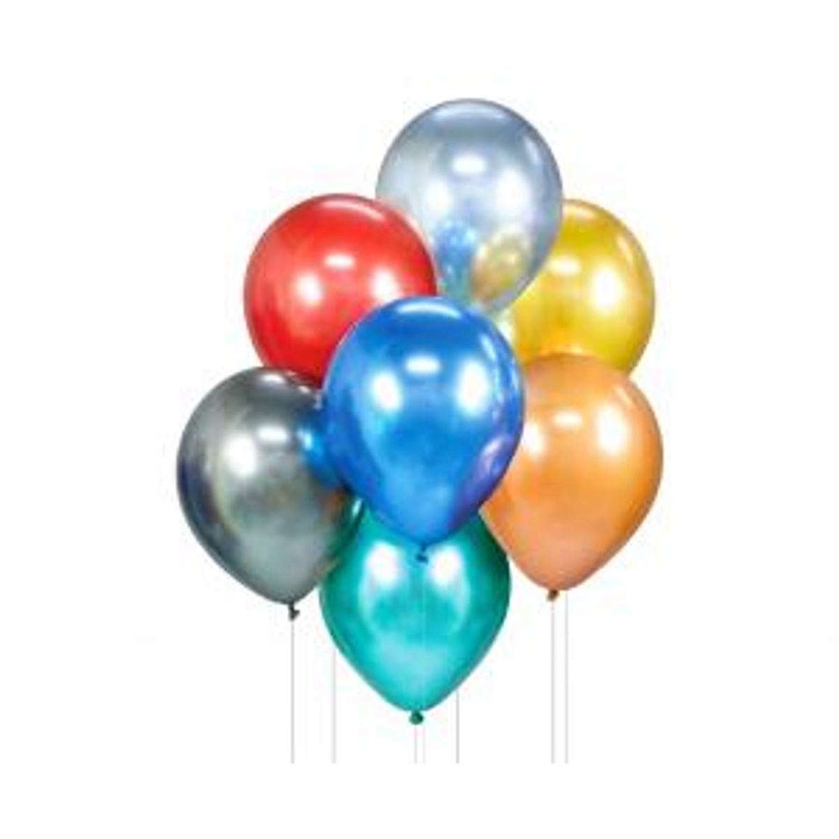 Ballonbuket B&C Assorterede Farver 7 Stk.