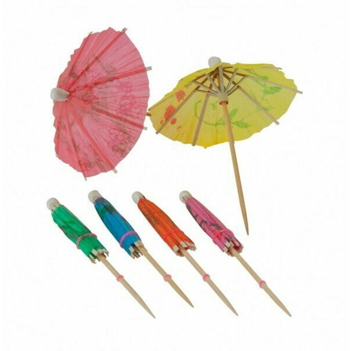 Cocktail Parasols Pk 144