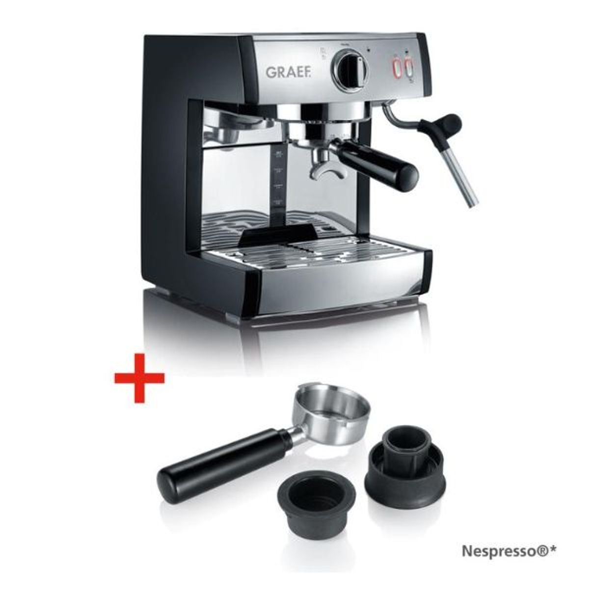 Graef Espressomaskine Pivalla+Nespresso