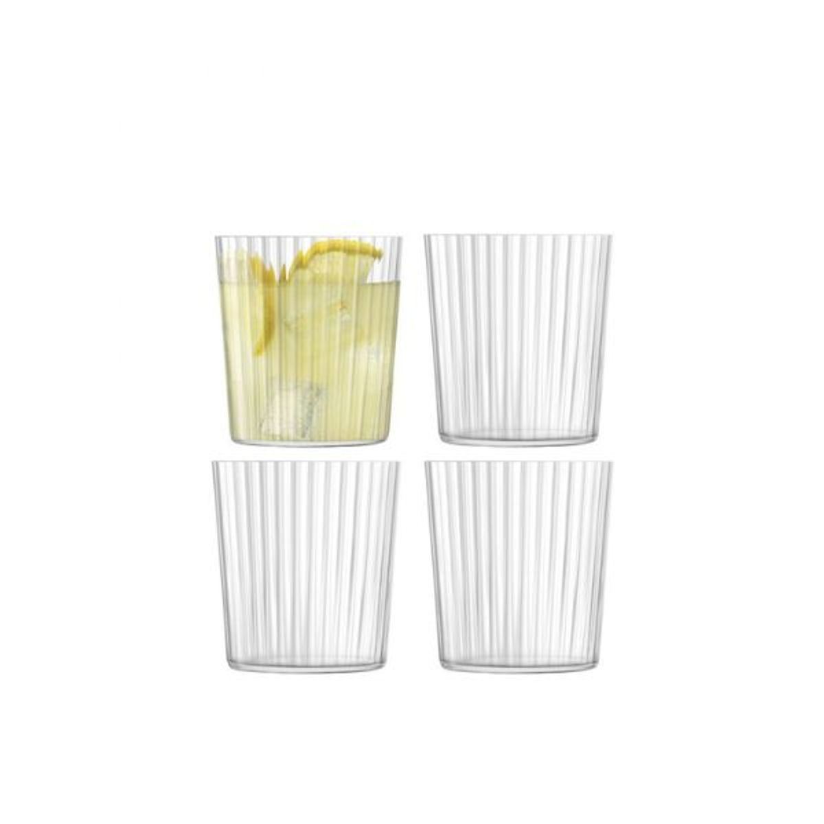 Drikkeglas Gio Line Sæt 4 Lsa 390ml, 9x8,4x8,4cm