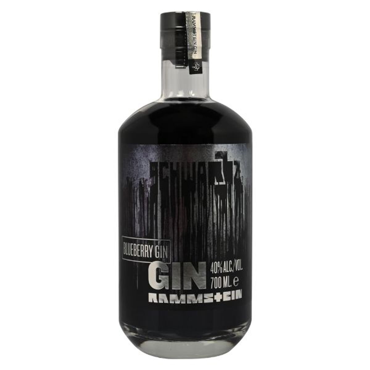 Rammstein Blueberry Schwarz Gin Fl 70