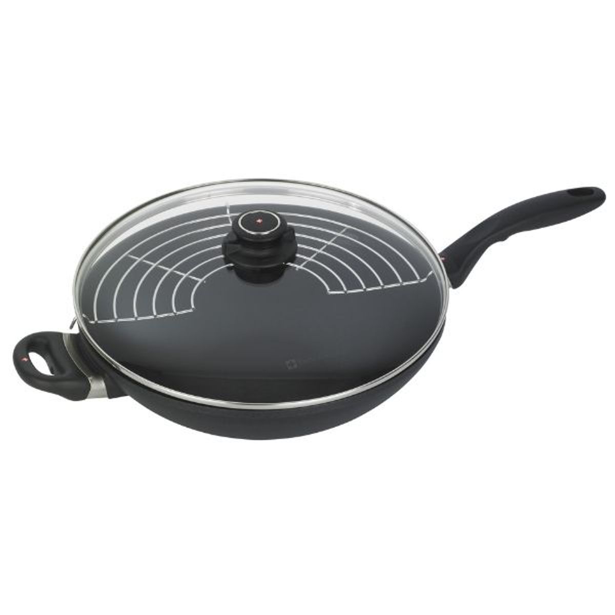 Swiss Diamond Wok 32 Cm M/låg Og Rist, Induktion