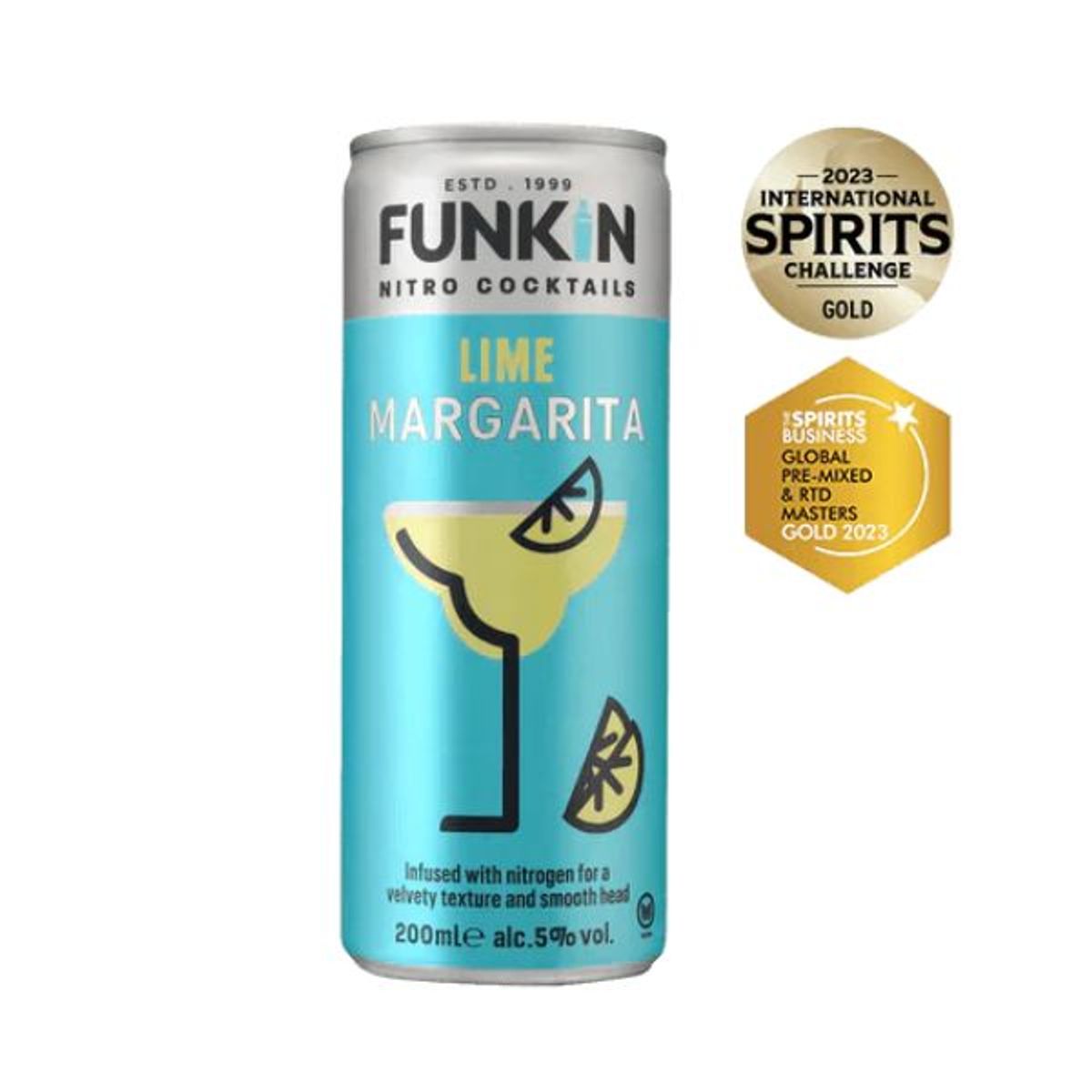 Funkin Lime Margarita Cocktail Rtd