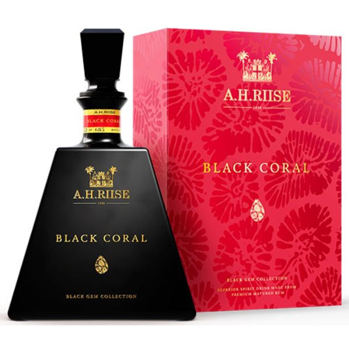 A.H. Riise Black Gem Collection Black Coral Fl 70