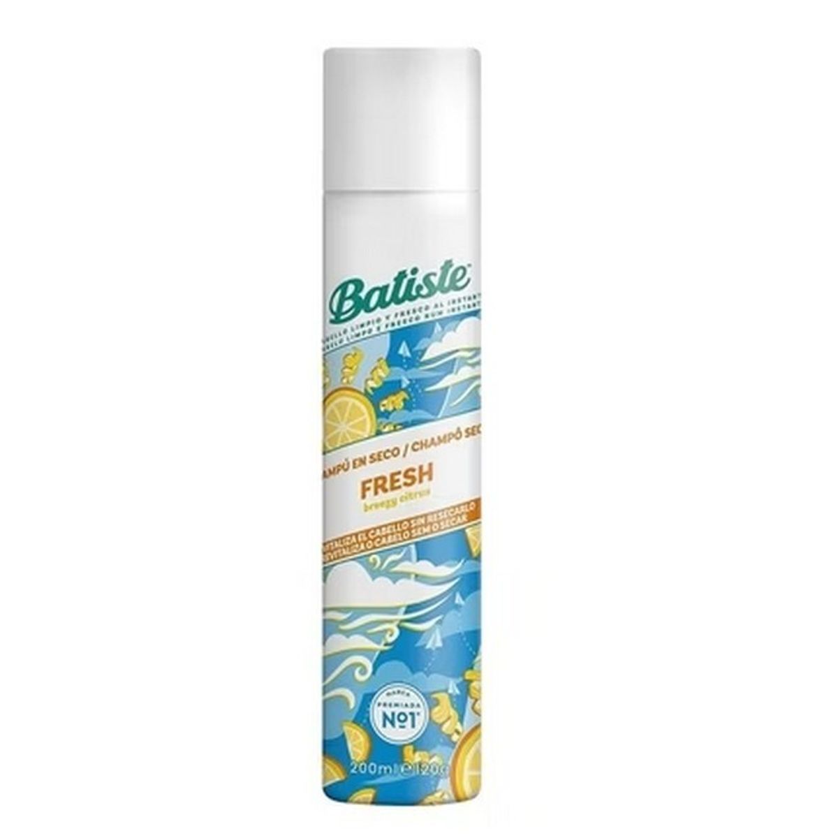 Batiste - Dry Shampoo Light and Breezy Fresh - 200 ml