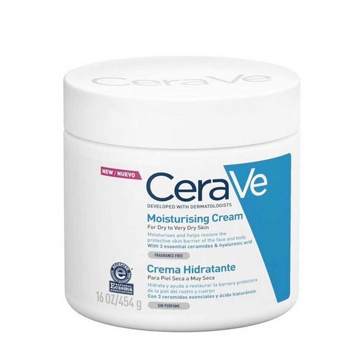 CeraVe - Moisturising Cream Dry to Very Dry Skin - 454 g