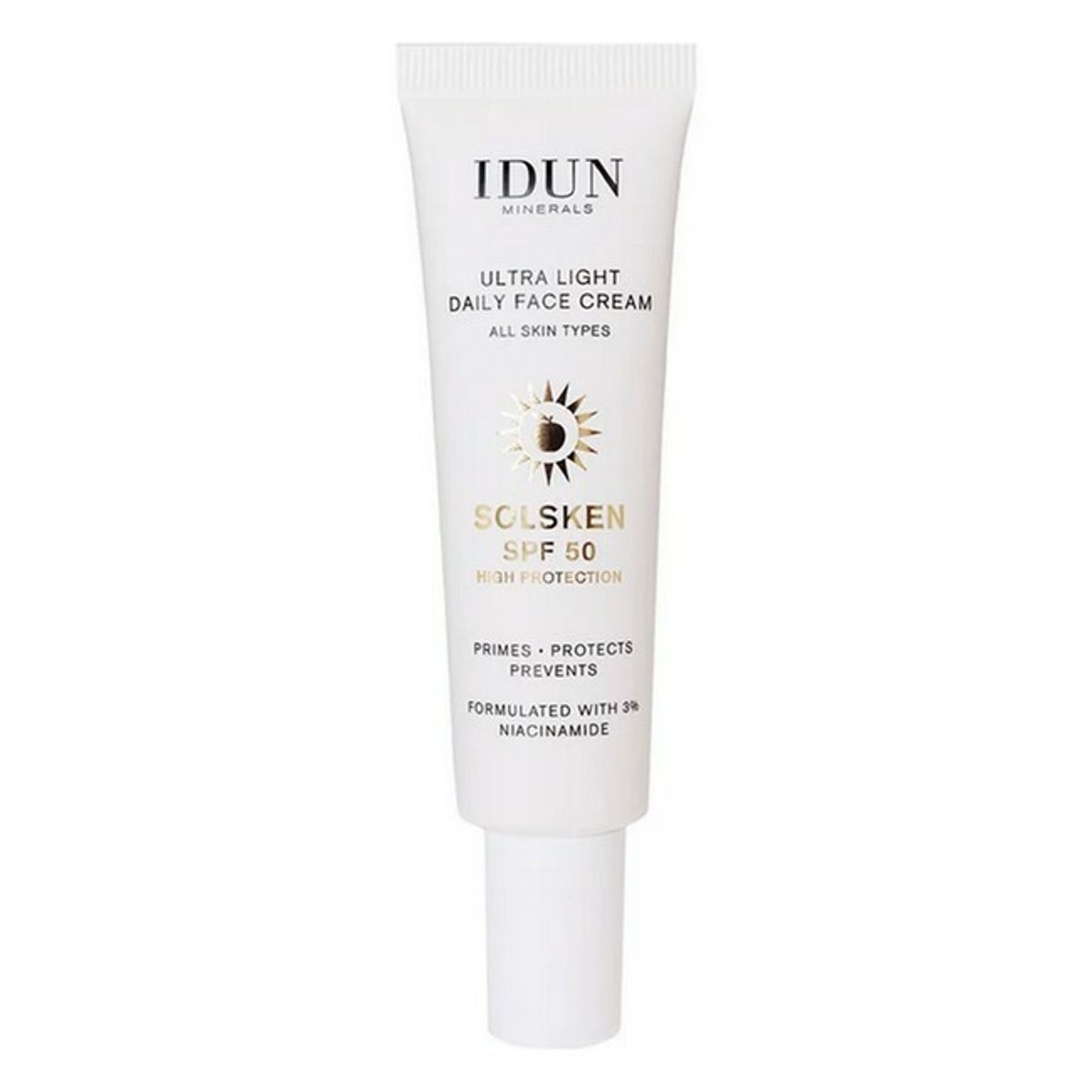 IDUN Minerals - Solsken Primer & Face Cream SPF50 - 30 ml