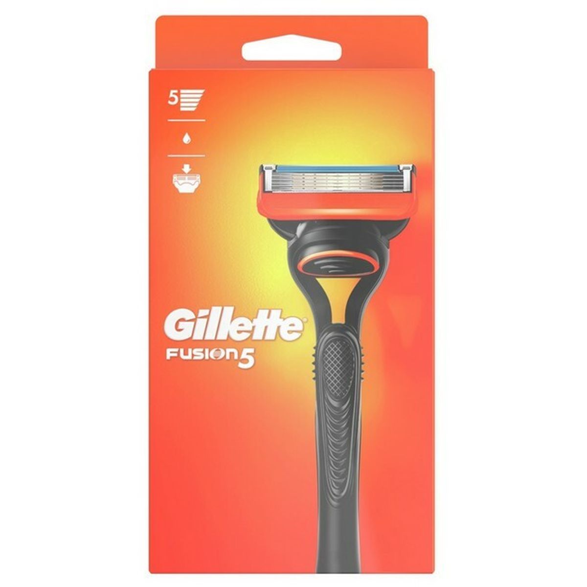 Gillette - Fusion5 barberskraber + 1 barberblad