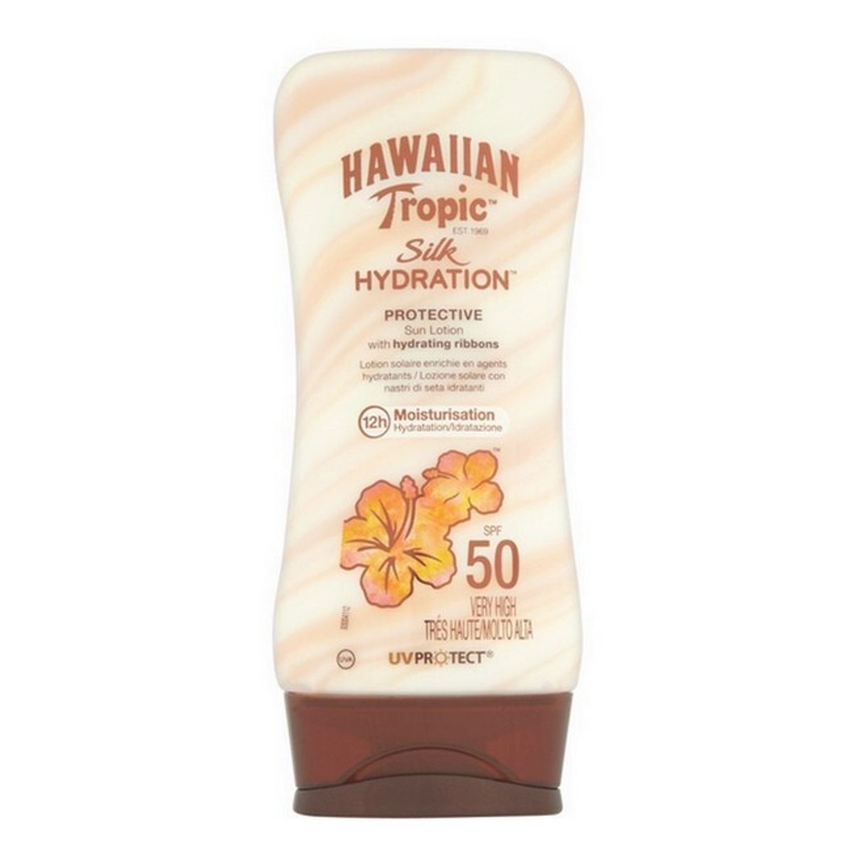 Hawaiian Tropic - Silk Sun Lotion SPF 50 - 180 ml