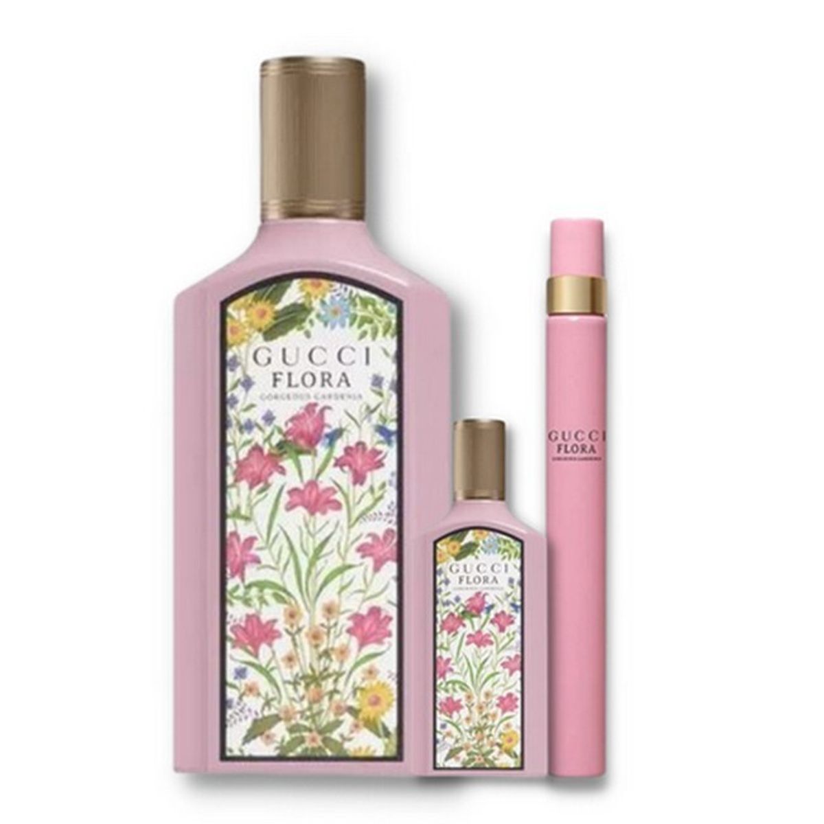 Gucci - Flora Gorgeous Gardenia Sæt - 100 ml Edp + 10 ml + 5 ml