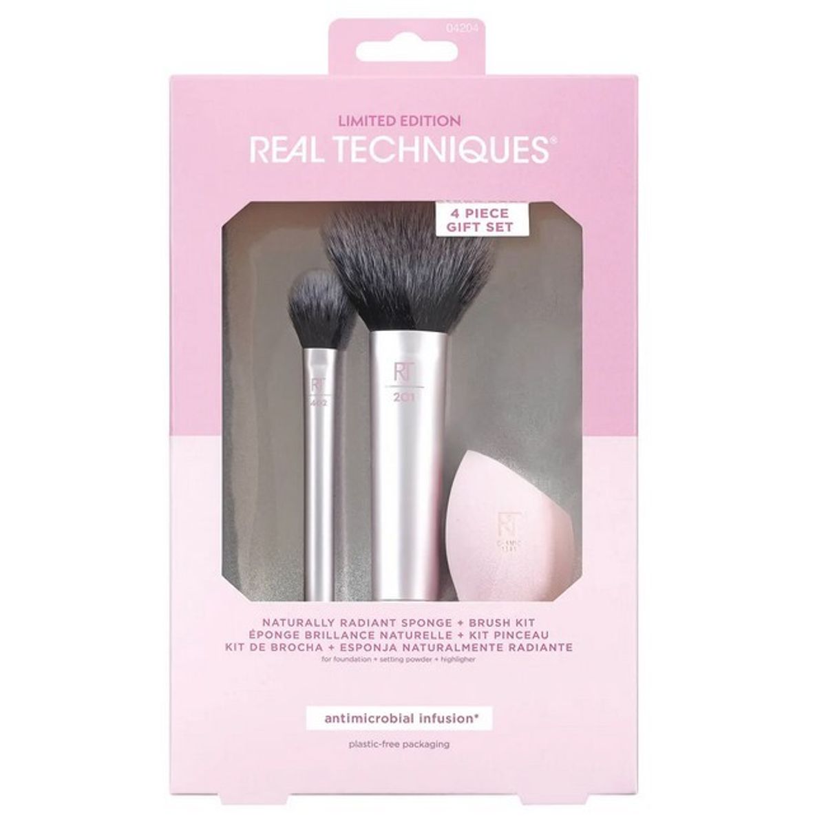 Real Techniques - Naturally Radiant Sponge & Brush Kit