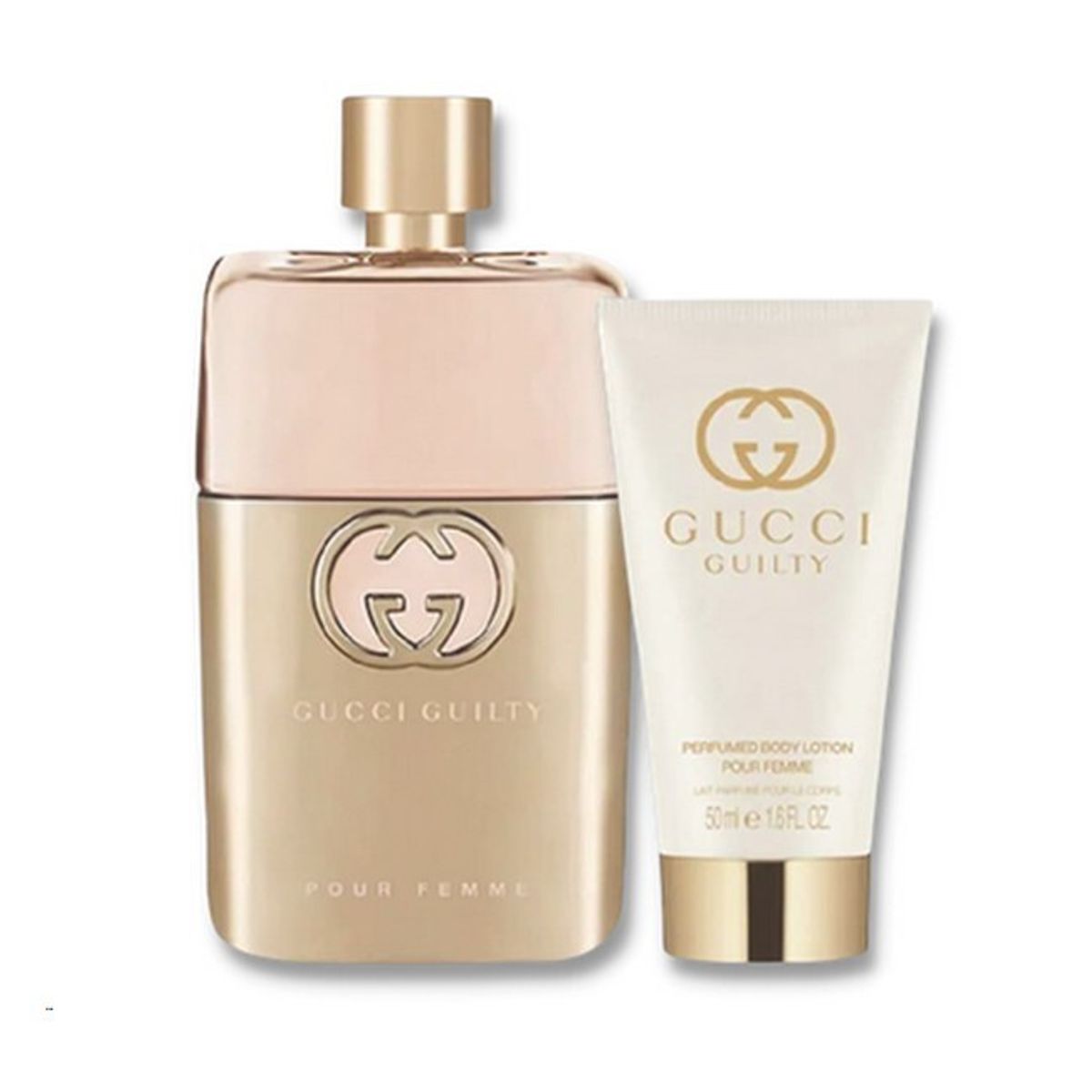 Gucci - Pour Femme Eau de Parfum Sæt 50 ml + Body Lotion