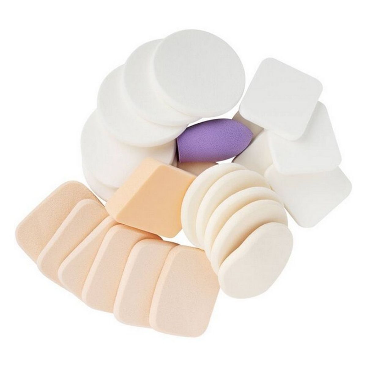 Brushworks - Assorted Makeup Sponges