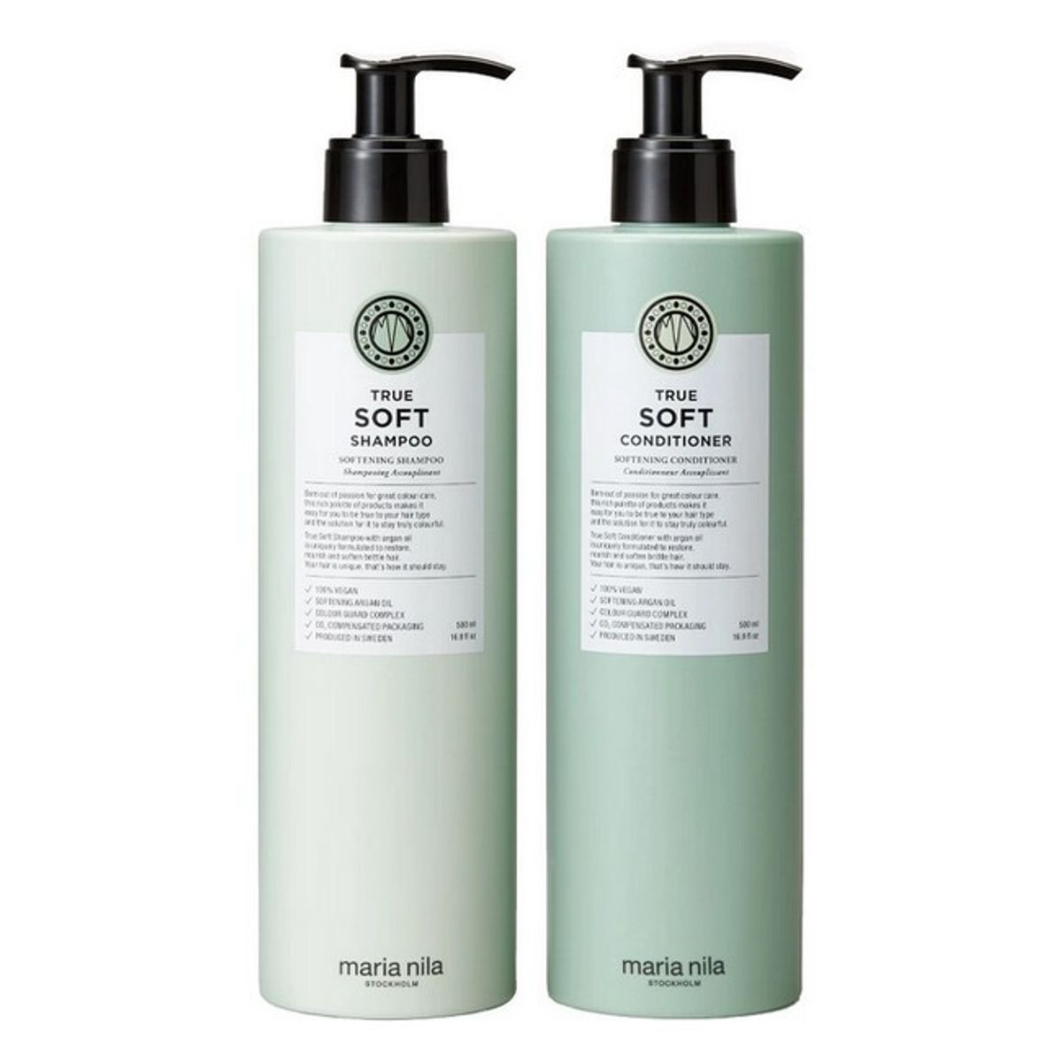 Maria Nila - True Soft Duo Shampoo & Conditioner - 2 x 500 ml