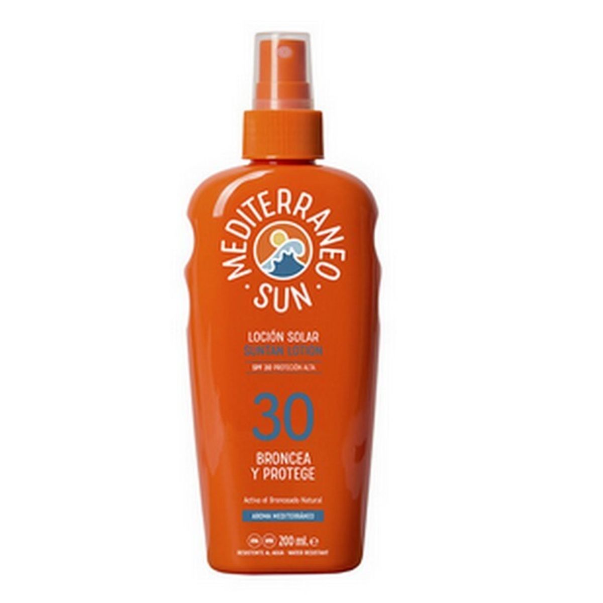 Mediterraneo Sun - Coconut Sun Lotion Bronze & Protect SPF30 - 200 ml