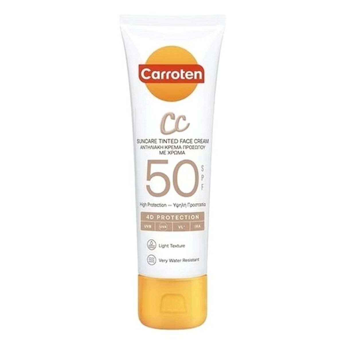 Carroten - Face CC Cream SPF50 - 50 ml