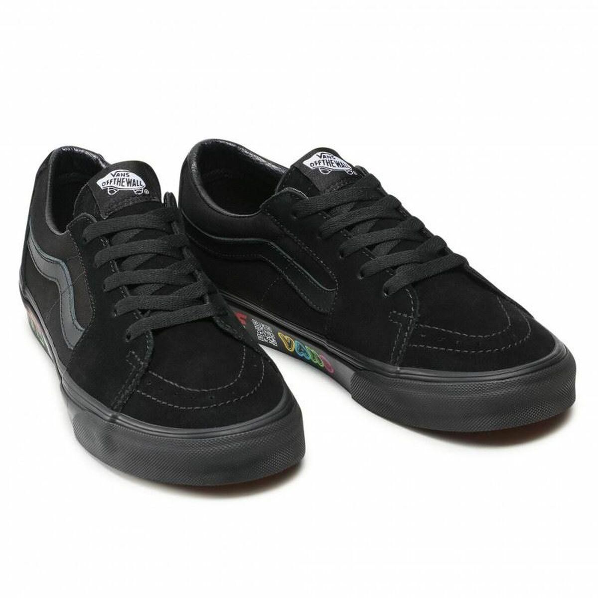 Kvinde Casual Sneakers Vans SK8-Low Sort 36