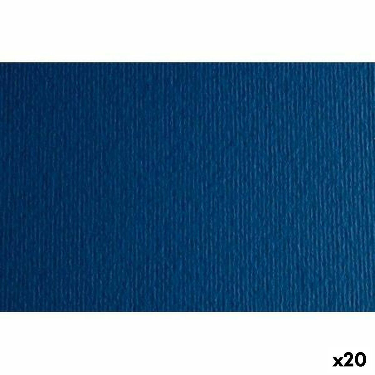 Karton Sadipal LR 220 Teksturerede Blå 50 x 70 cm (20 enheder)