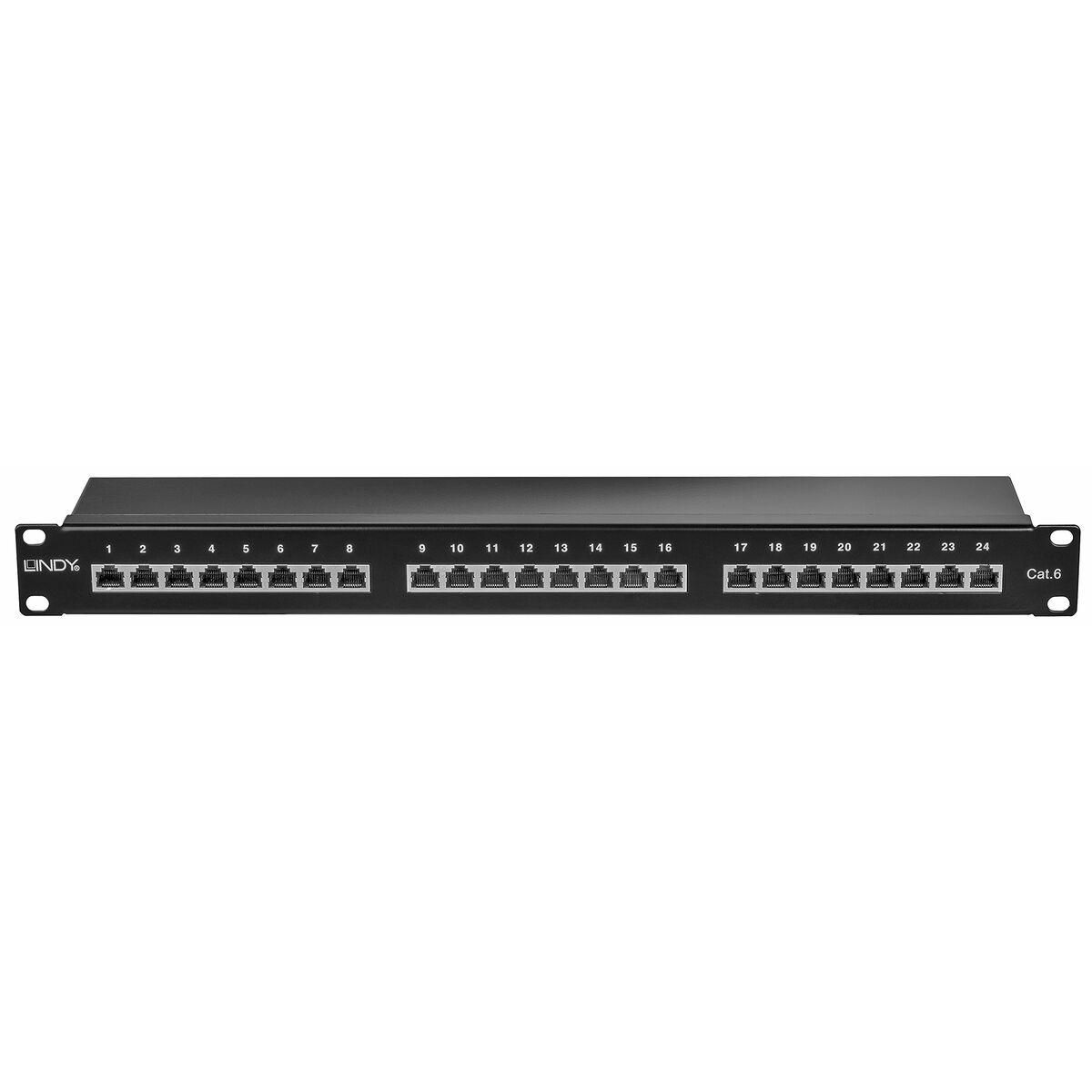 24-port UTP kategori 6 Patch Panel LINDY 25990