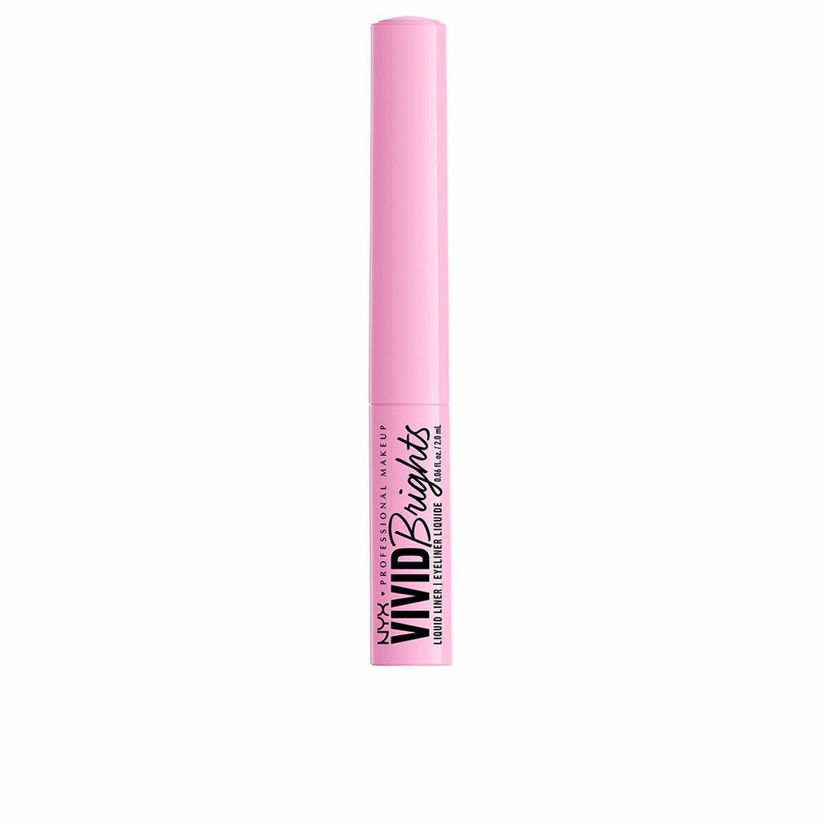 Eyeliner NYX Vivid Bright Væske Nº 07 Sneaky pink 2 ml