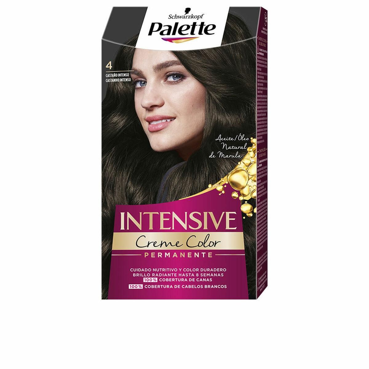 Permanent Farve Schwarzkopf Intensive Nº 4 Kastanje (1 enheder)