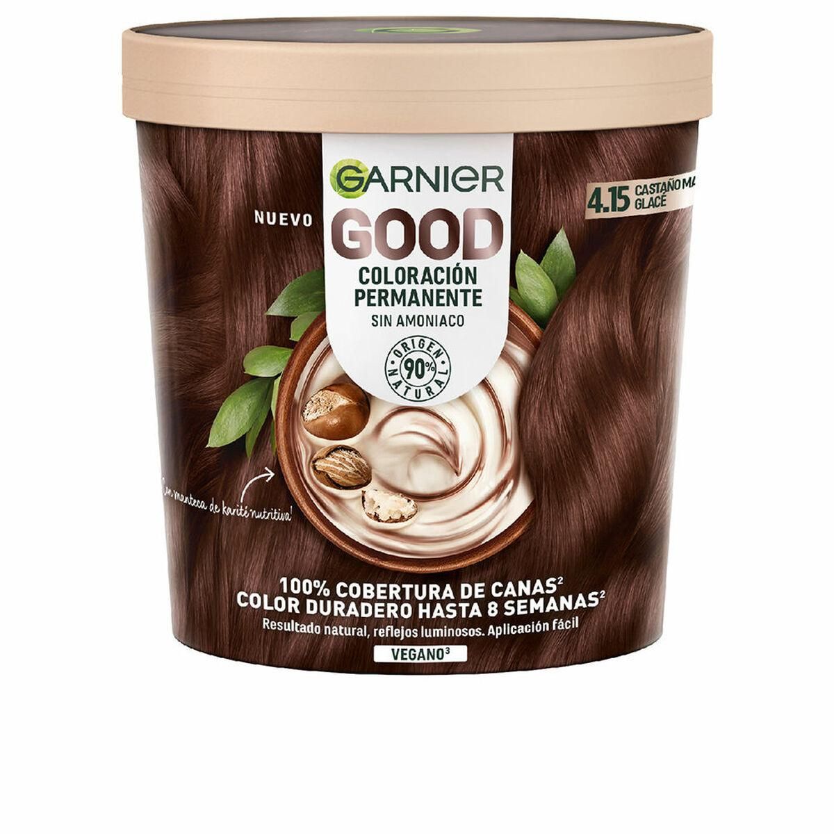 Permanent Farve Garnier Good Glacé Kastanje Nº 4.15 (1 enheder)