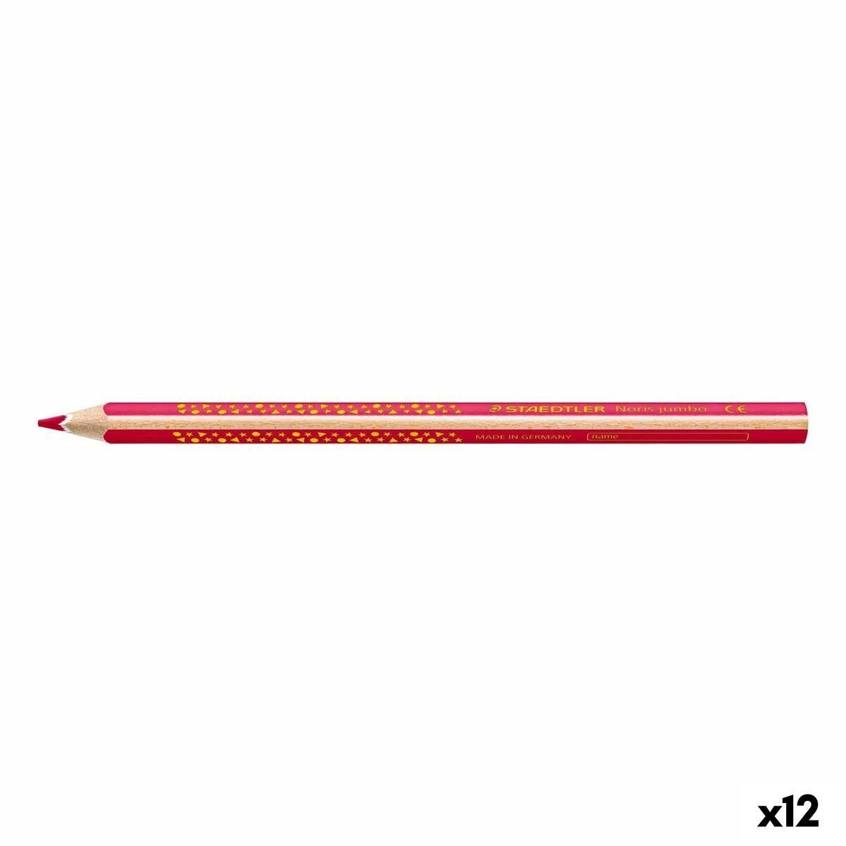 Farveblyanter Staedtler Jumbo Noris Pink (12 enheder)