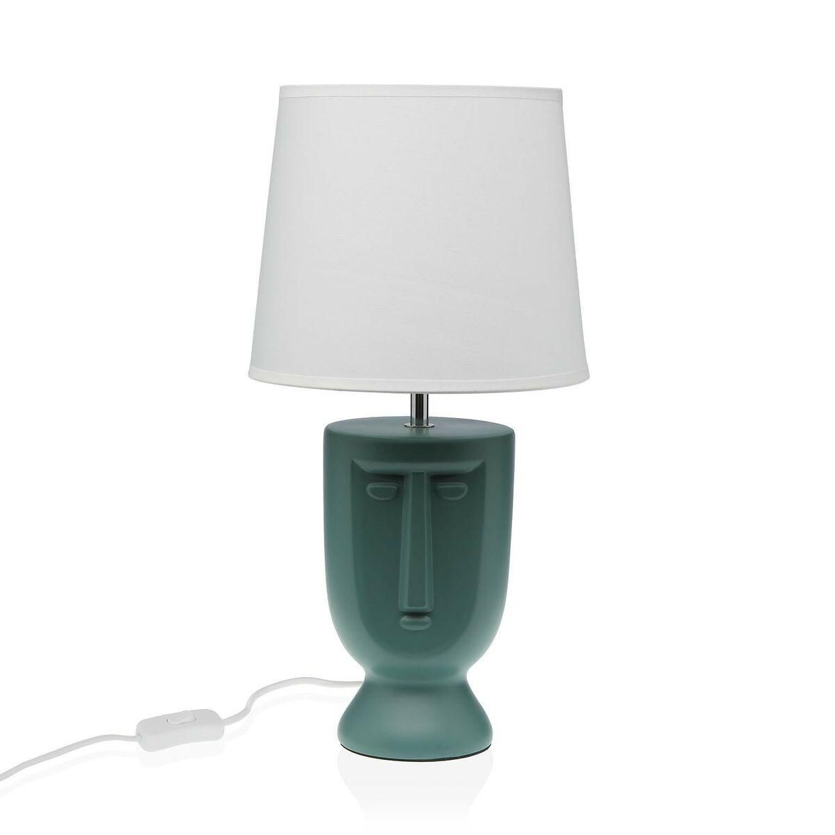 Bordlampe Versa Grøn Keramik 60 W 22 x 42,8 cm