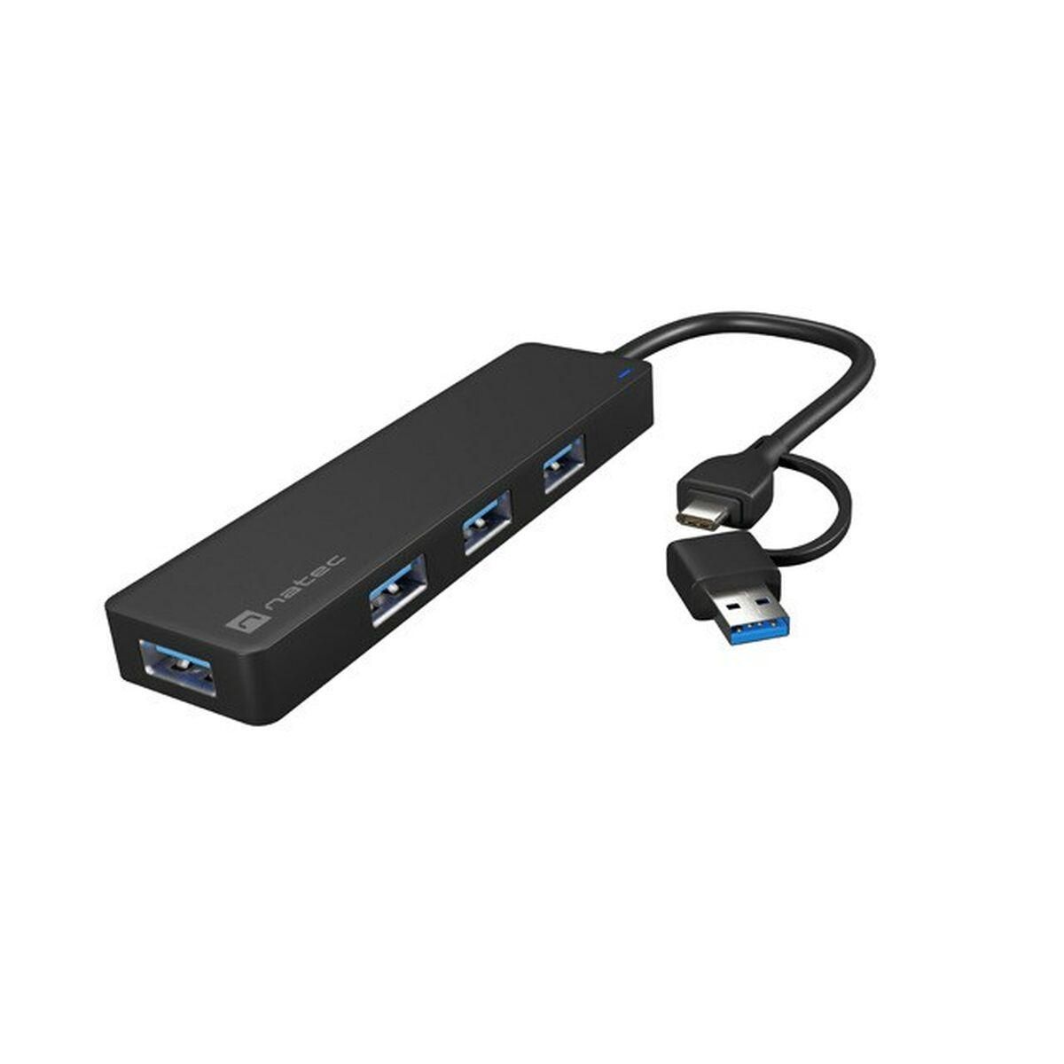 USB Hub Natec NHU-2023 Sort