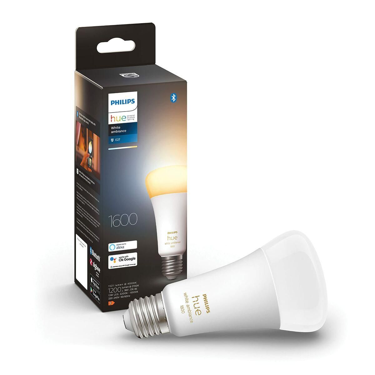 Smart Elpærer Philips Pack de 1 E27 13 W E27 2200K 6500 K