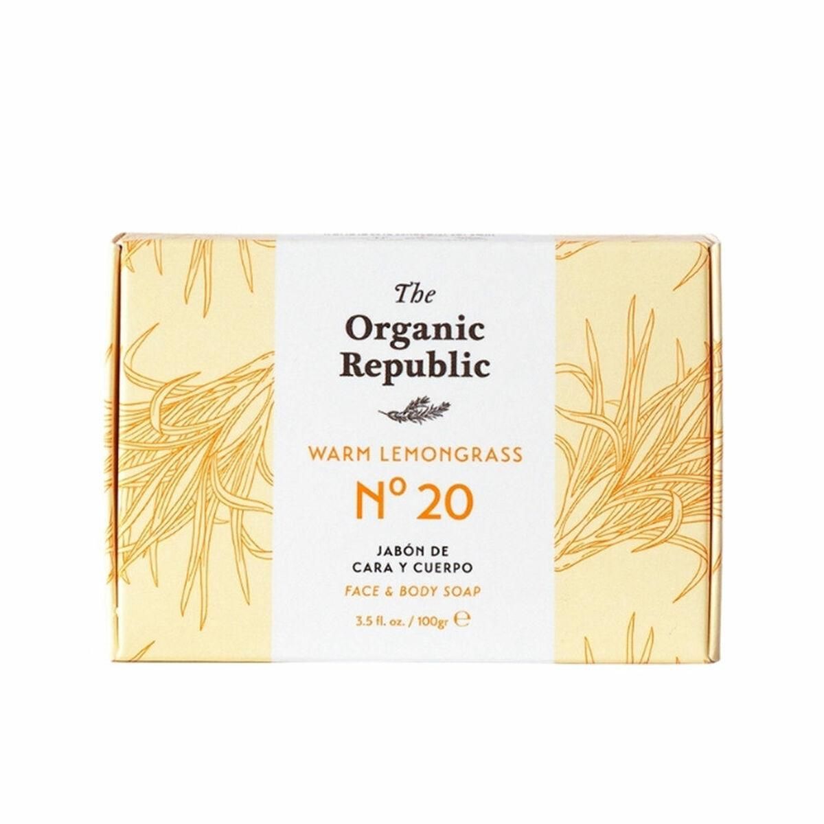 Sæbe Pille The Organic Republic Nº 20 Warm Lemongrass 100 g