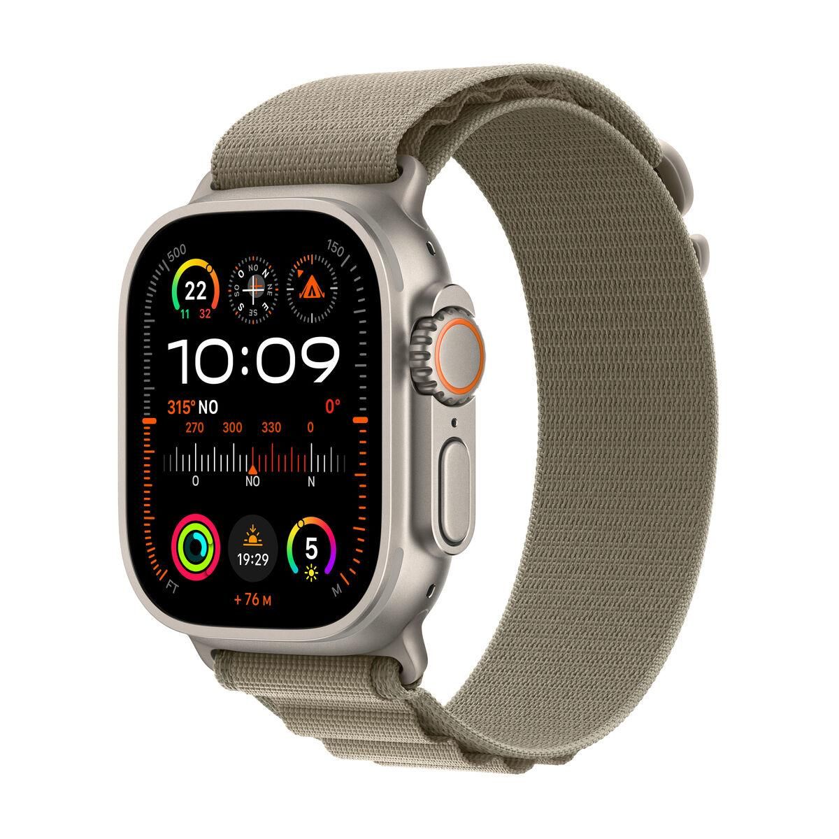 Smartwatch Apple Watch Ultra 2 Grøn Gylden Oliven 49 mm