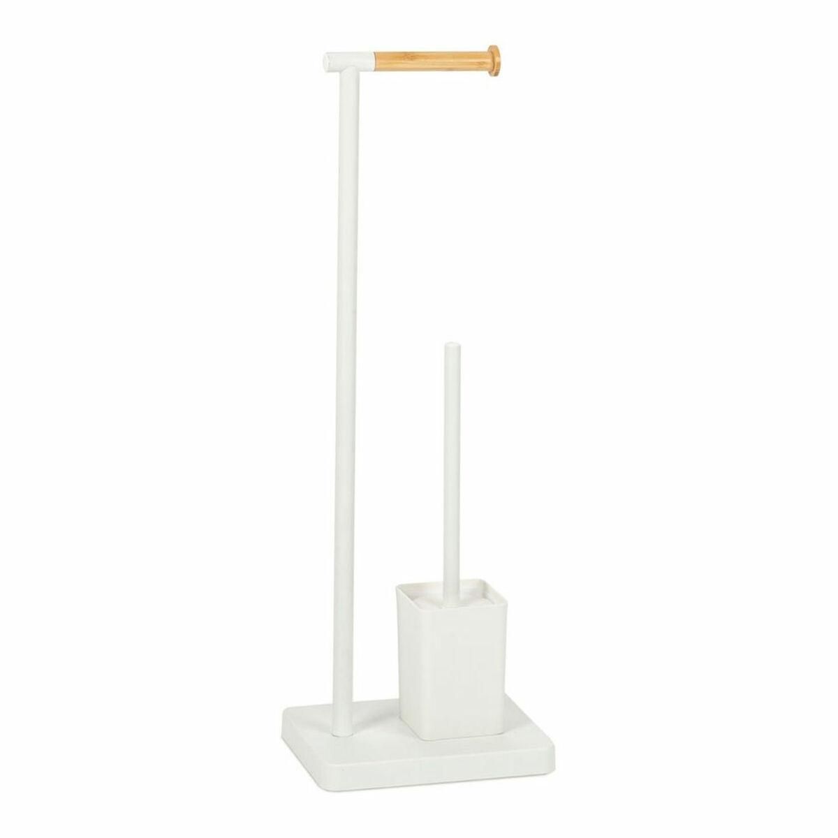 Toiletpapirholder med toiletbørsteholder Andrea House ba72127 Metal