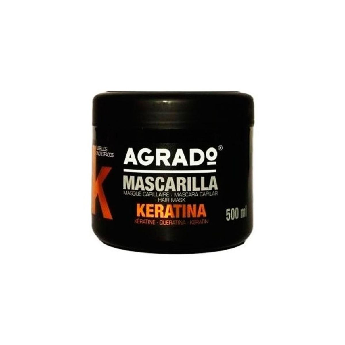 Reparerende hårmaske Keratine Agrado (500 ml)