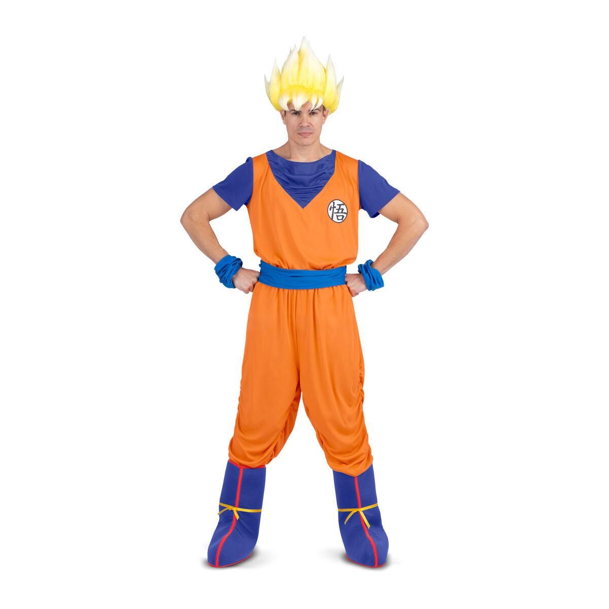 Kostume til voksne Goku Dragon Ball 5 Dele L