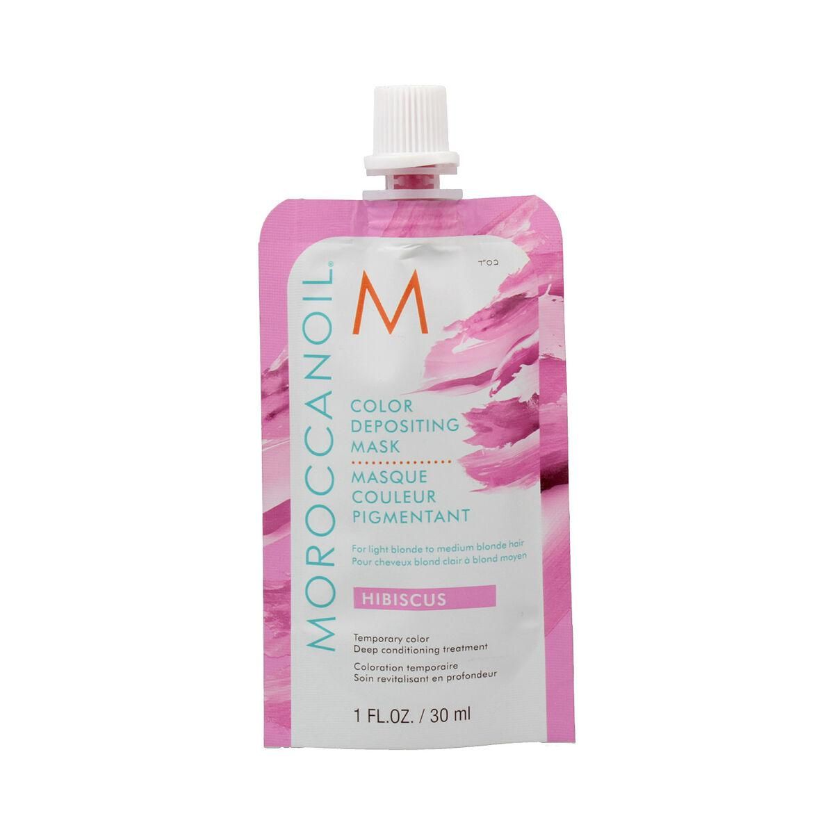 Hårmaske Moroccanoil Depositing Hibiscus 30 ml