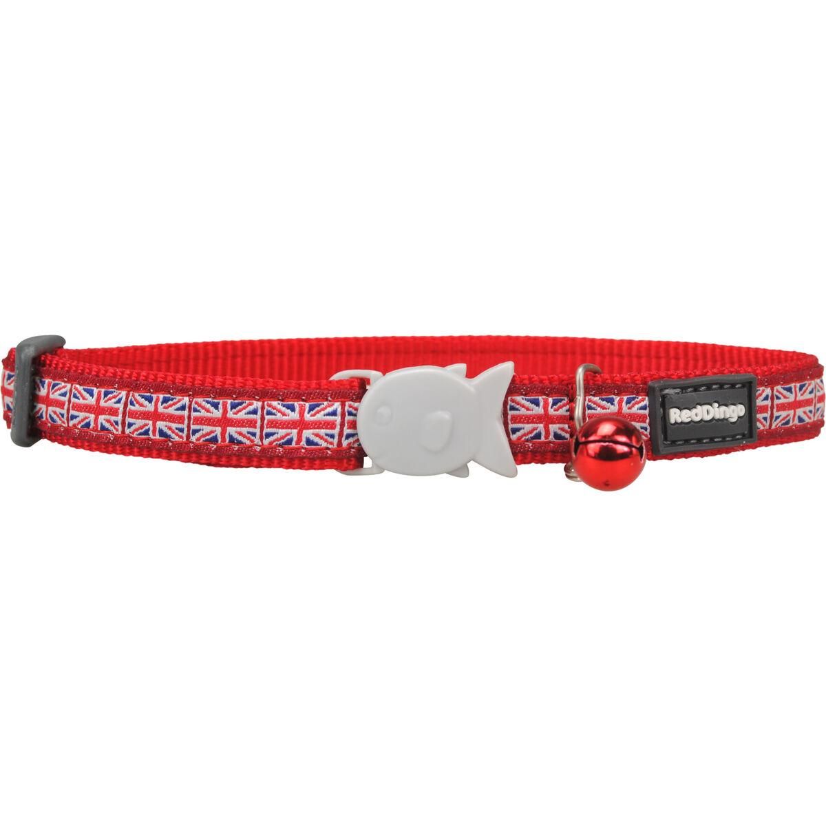 Hundehalsbånd Red Dingo STYLE UNION JACK FLAG 15 mm x 24-36 cm