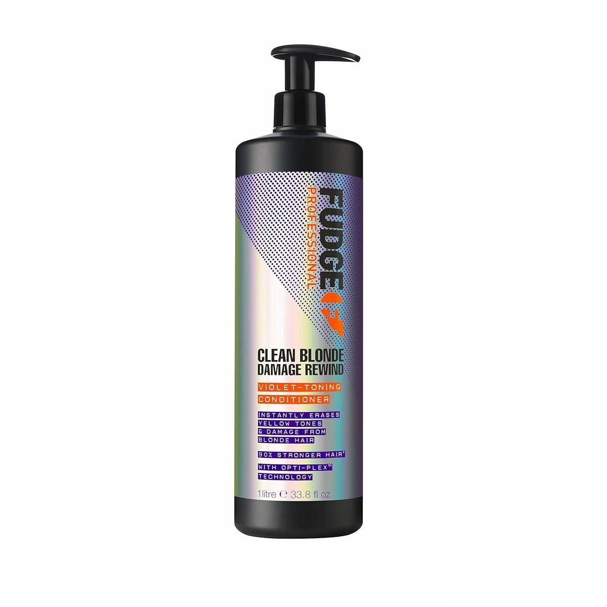 Hårbalsam Fudge Professional Clean Blonde Damage Rewind Violet-Toning 1 L