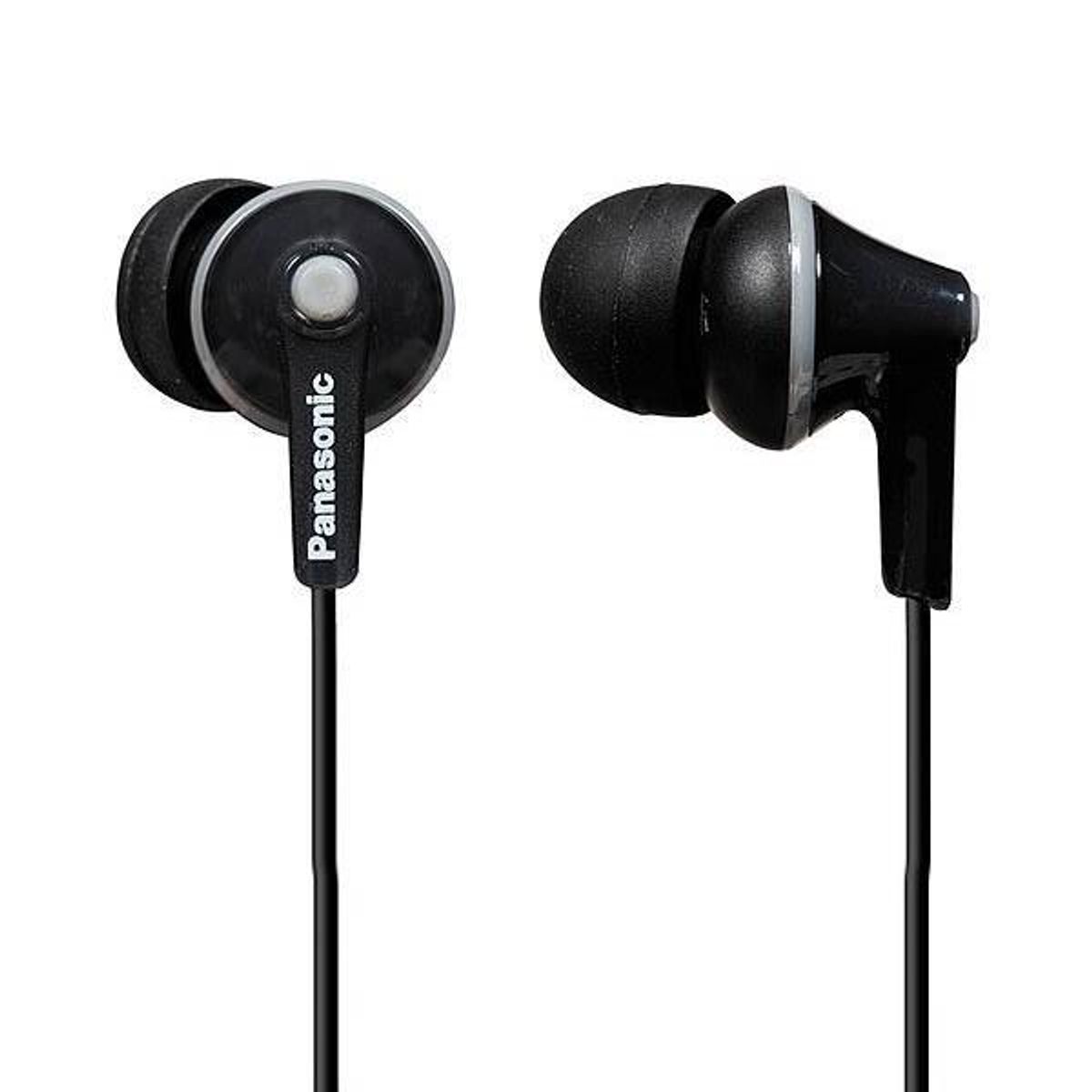 Hovedtelefoner Panasonic RP-HJE125E-K in-ear Sort